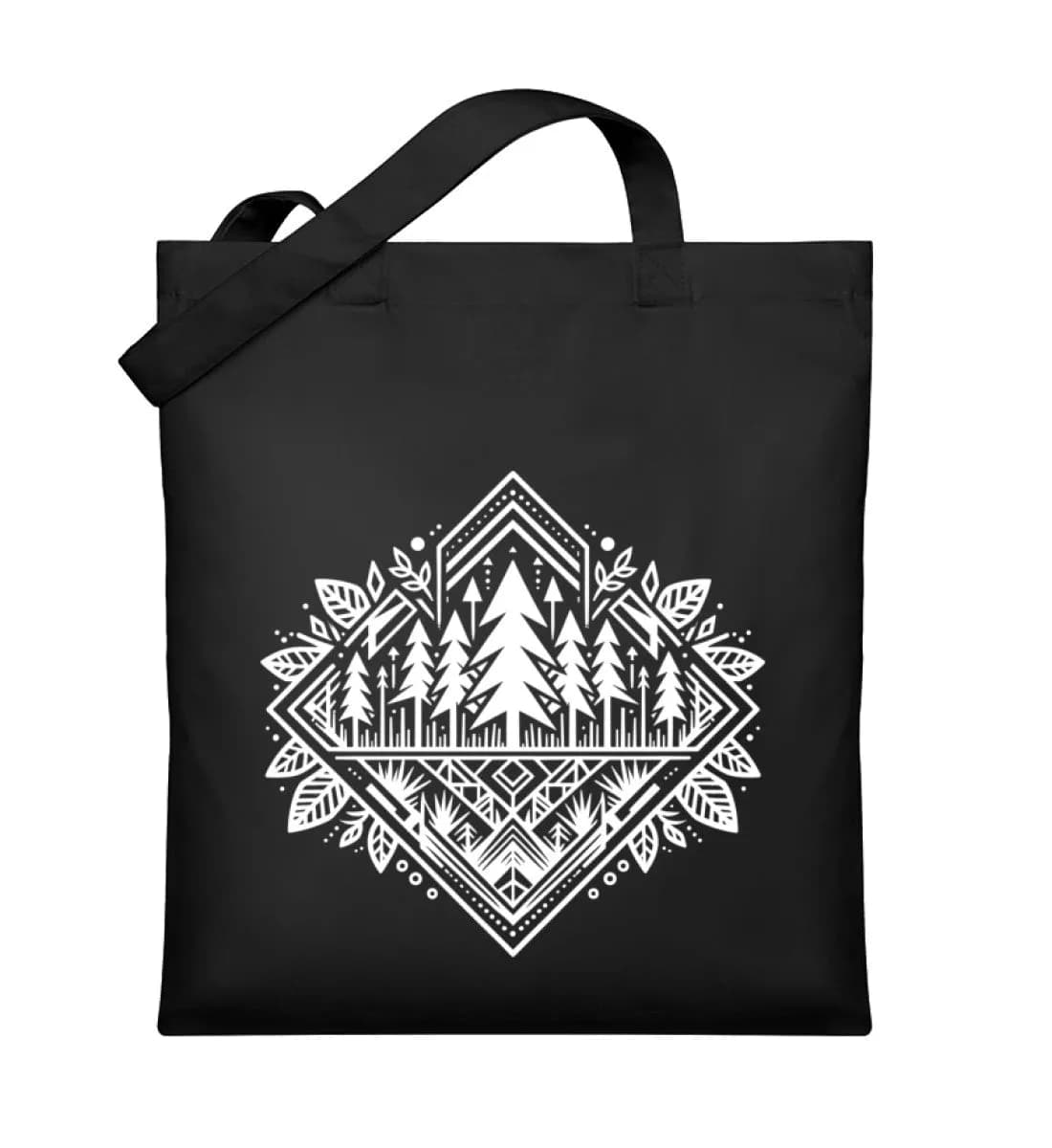 Pine trees - Organic Jutebeutel