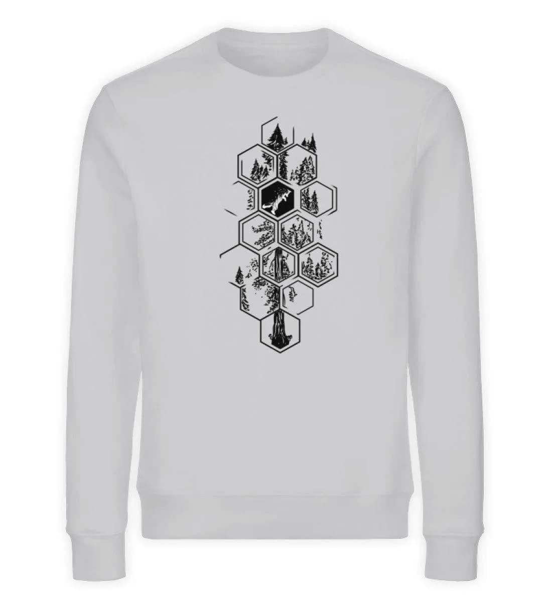 Hexagon Wald - Unisex Bio Sweatshirt