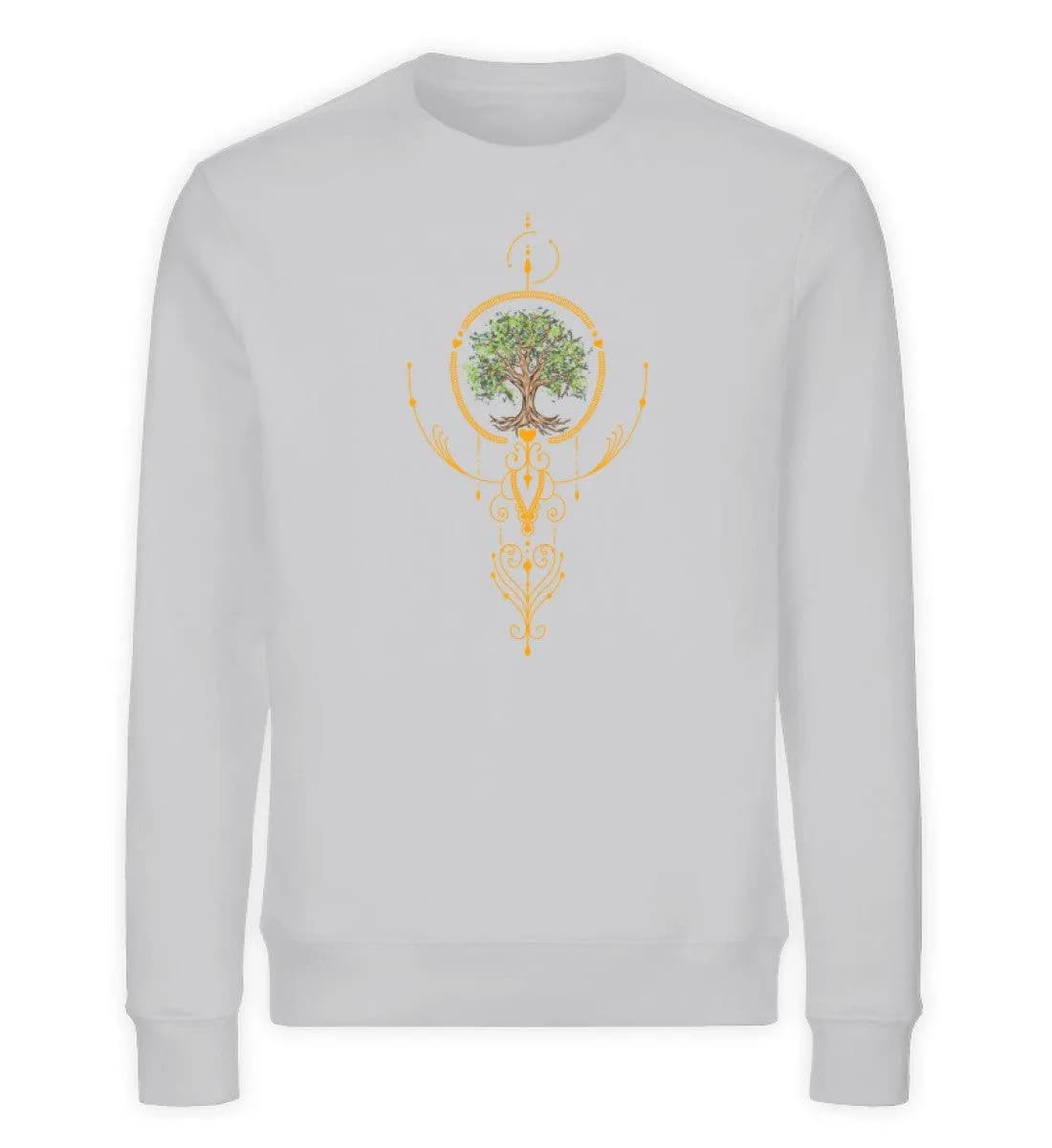 Baum mit Ornamenten - Unisex Bio Sweatshirt