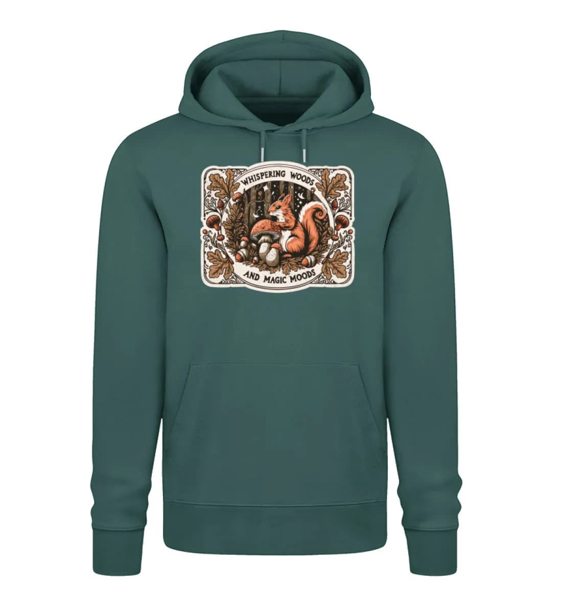 Whispering Woods Squirrel - Unisex Premium Bio Hoodie