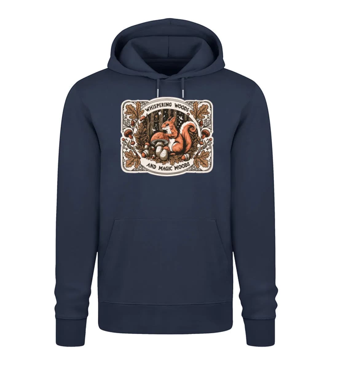Whispering Woods Squirrel - Unisex Premium Bio Hoodie