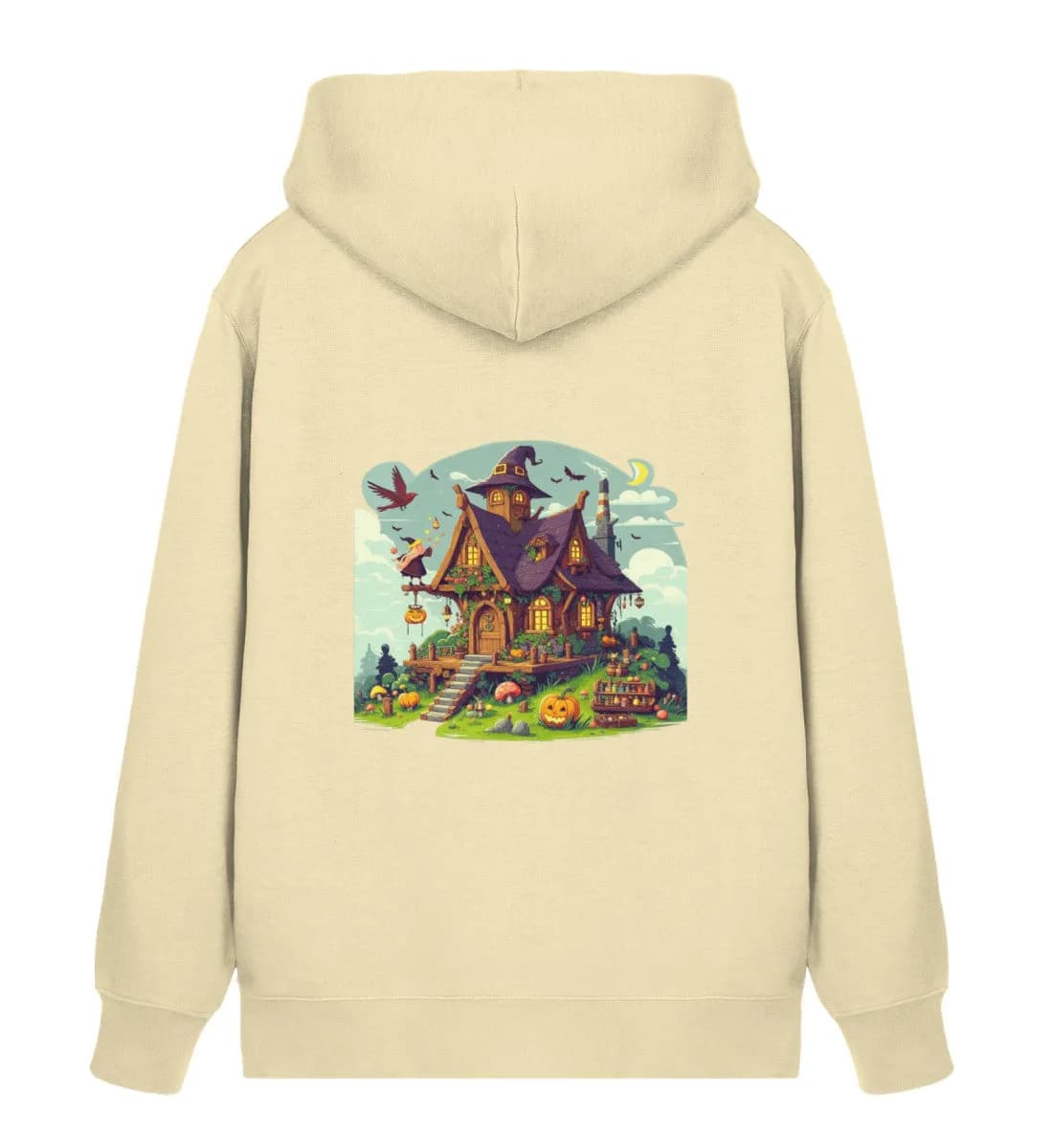 Hänsel und Gretel Hexenhaus - Unisex Bio Zipper