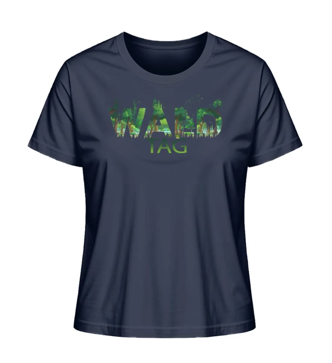 Wald Tag - Damen Premium Bio Shirt