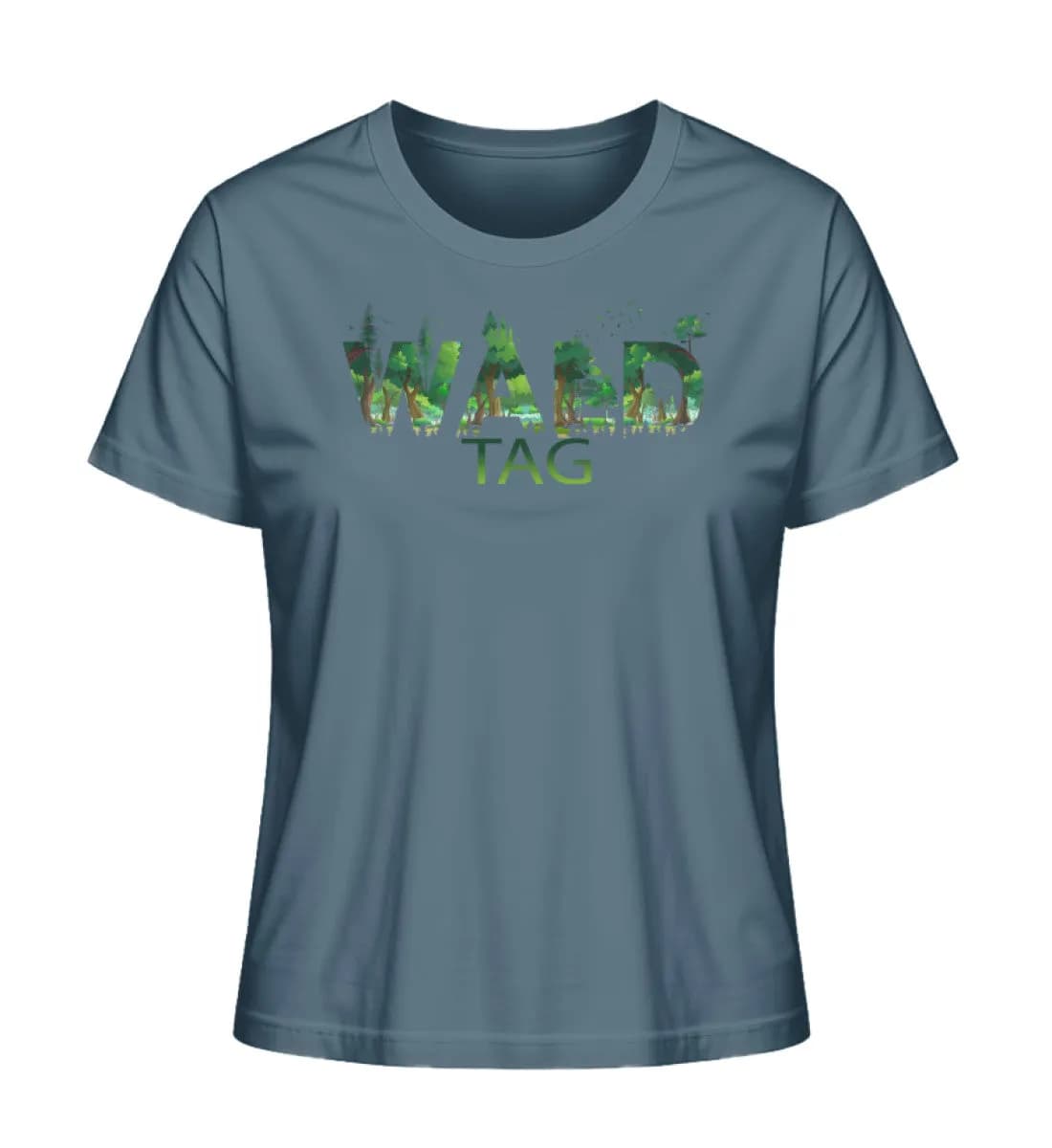 Wald Tag - Damen Premium Bio Shirt