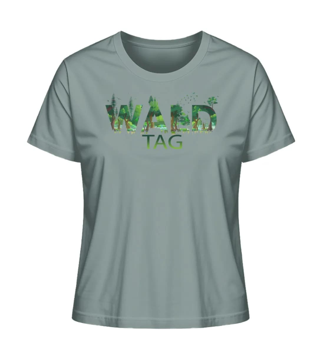 Wald Tag - Damen Premium Bio Shirt