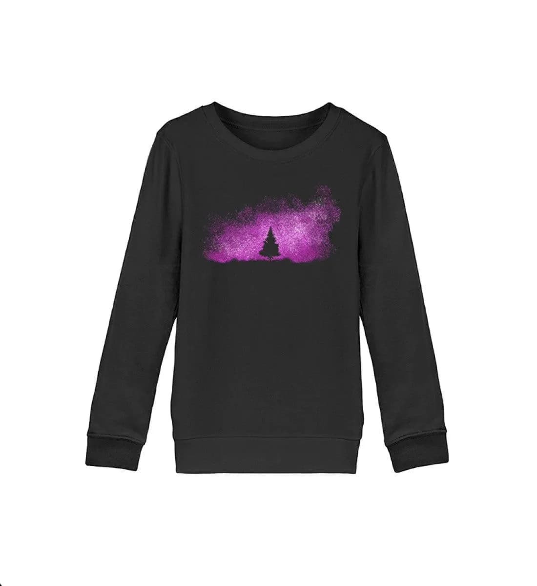 Baum im Sternenhimmel - Kinder Bio Sweatshirt