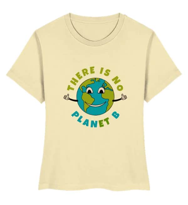 There is no Planet B - Damen Premium Bio Shirt