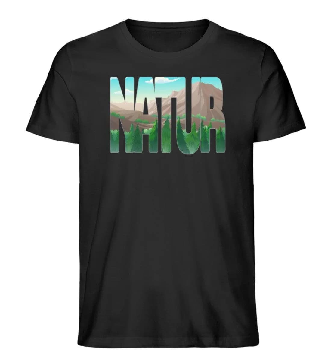 Natur 2 - Herren Premium Bio Shirt