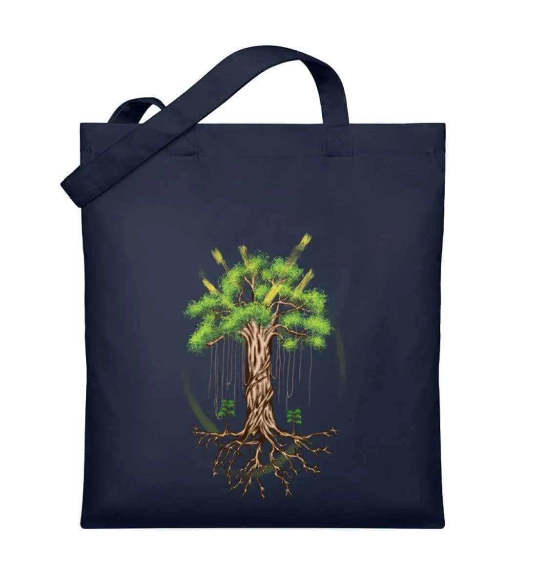 Big tree shining - Organic Jutebeutel