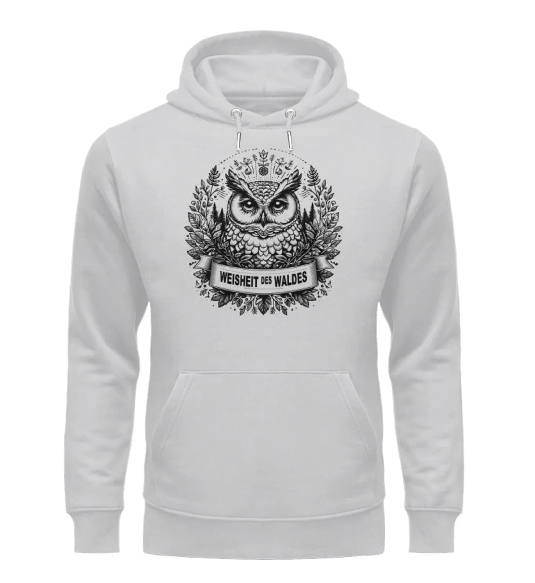 Weisheit des Waldes - Unisex Premium Bio Hoodie