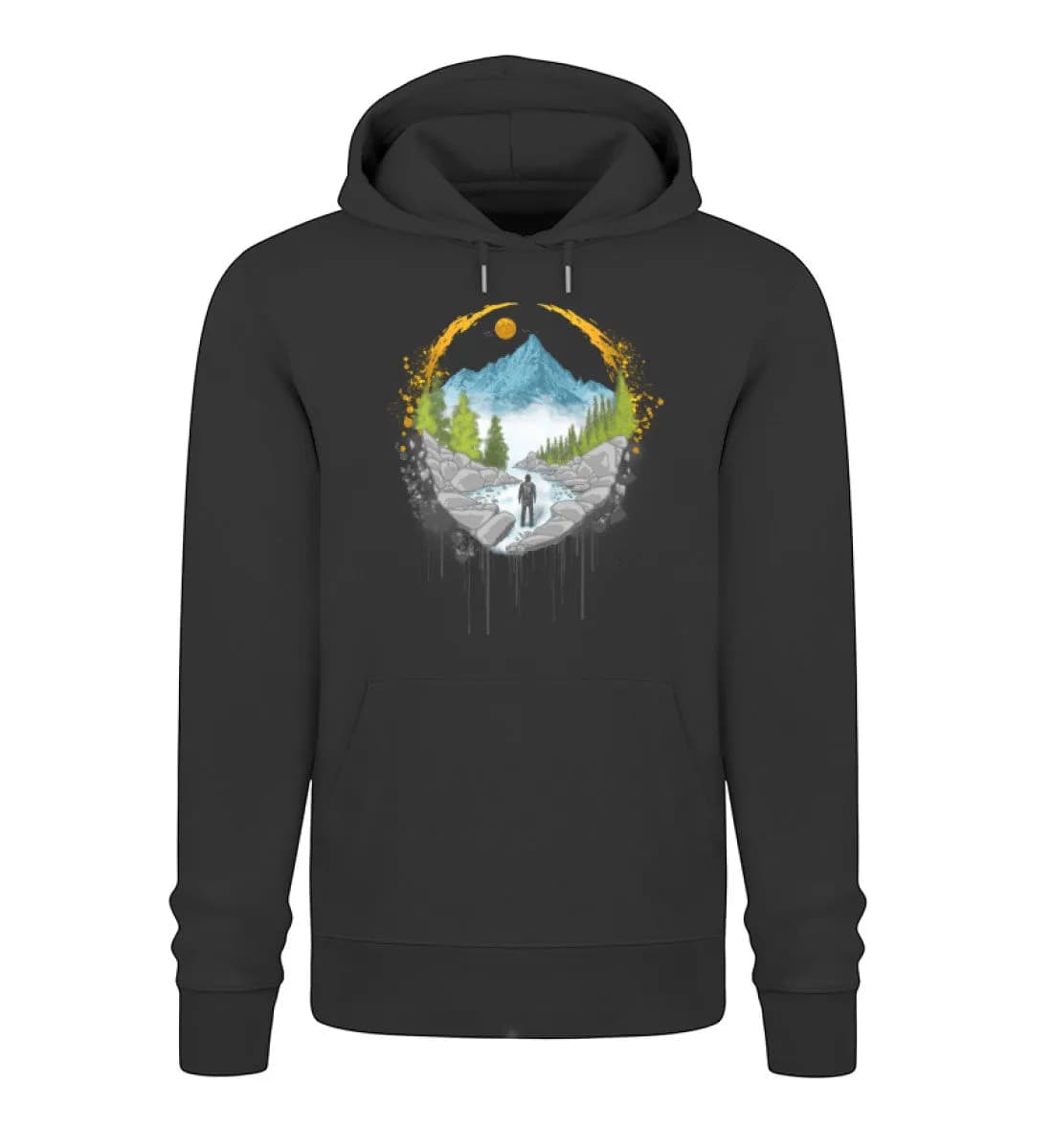Mountain Path - Unisex Premium Bio Hoodie