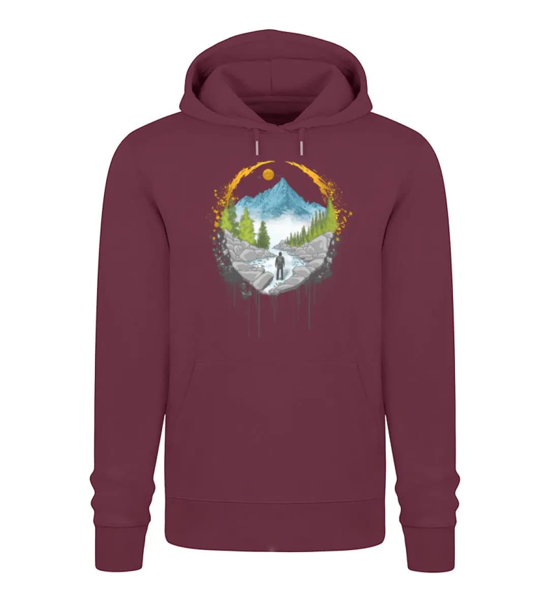 Mountain Path - Unisex Premium Bio Hoodie