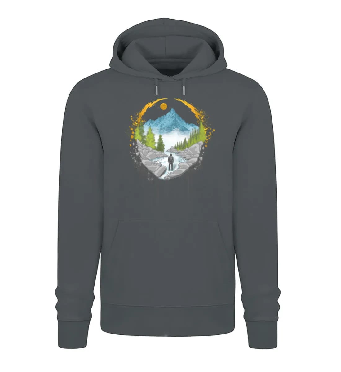 Mountain Path - Unisex Premium Bio Hoodie