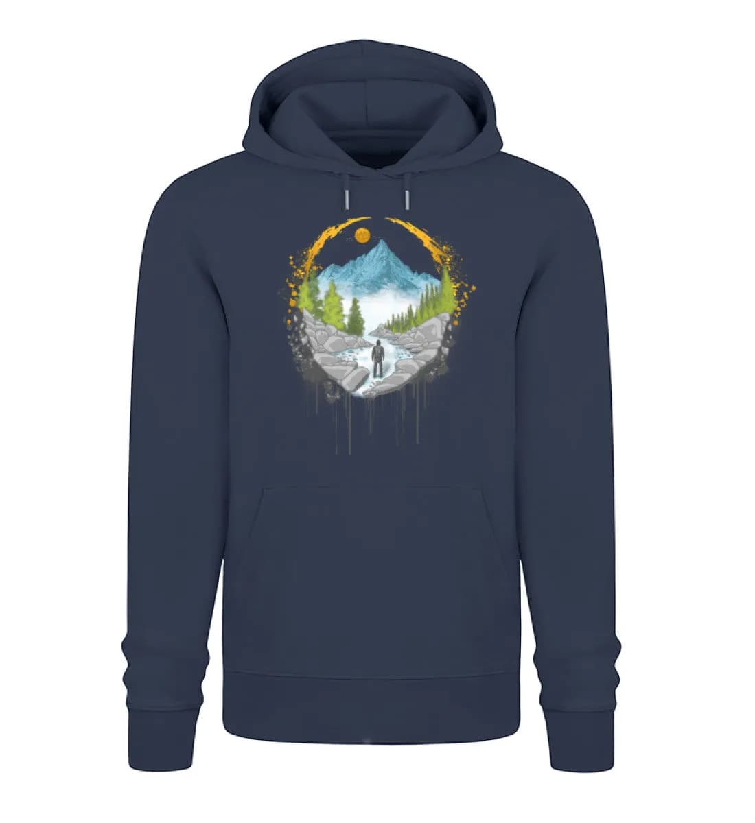Mountain Path - Unisex Premium Bio Hoodie