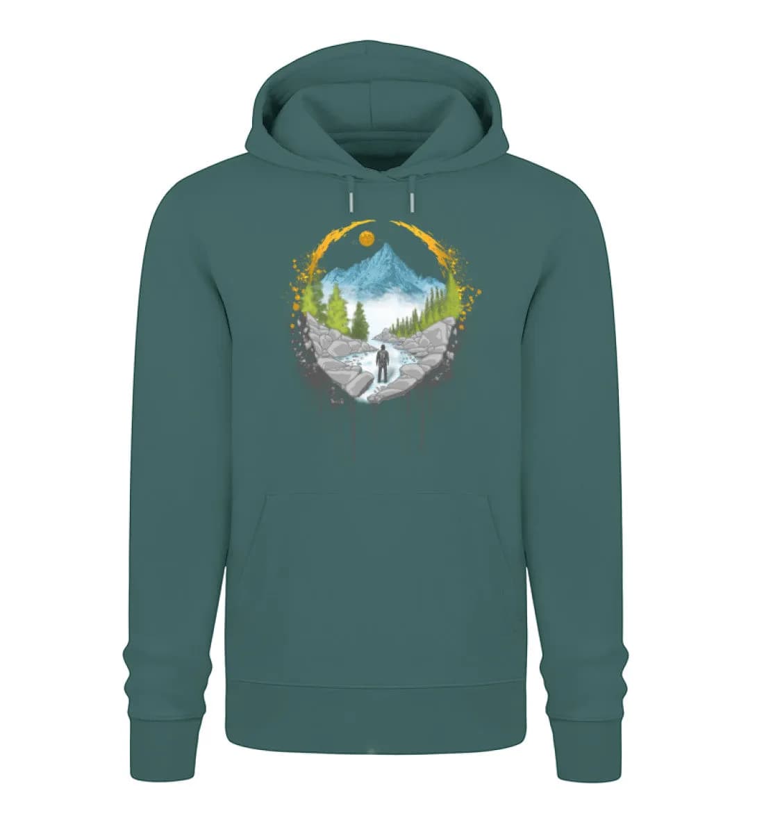 Mountain Path - Unisex Premium Bio Hoodie