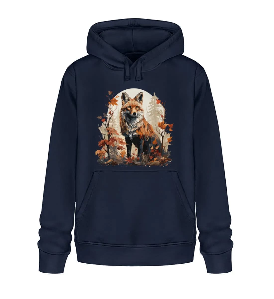 Fox autumn - Unisex Basic Bio Hoodie