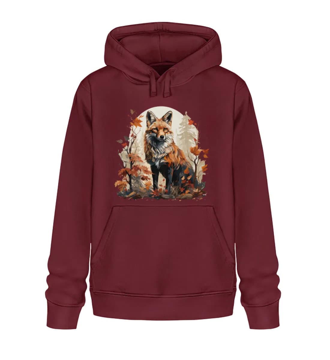 Fox autumn - Unisex Basic Bio Hoodie