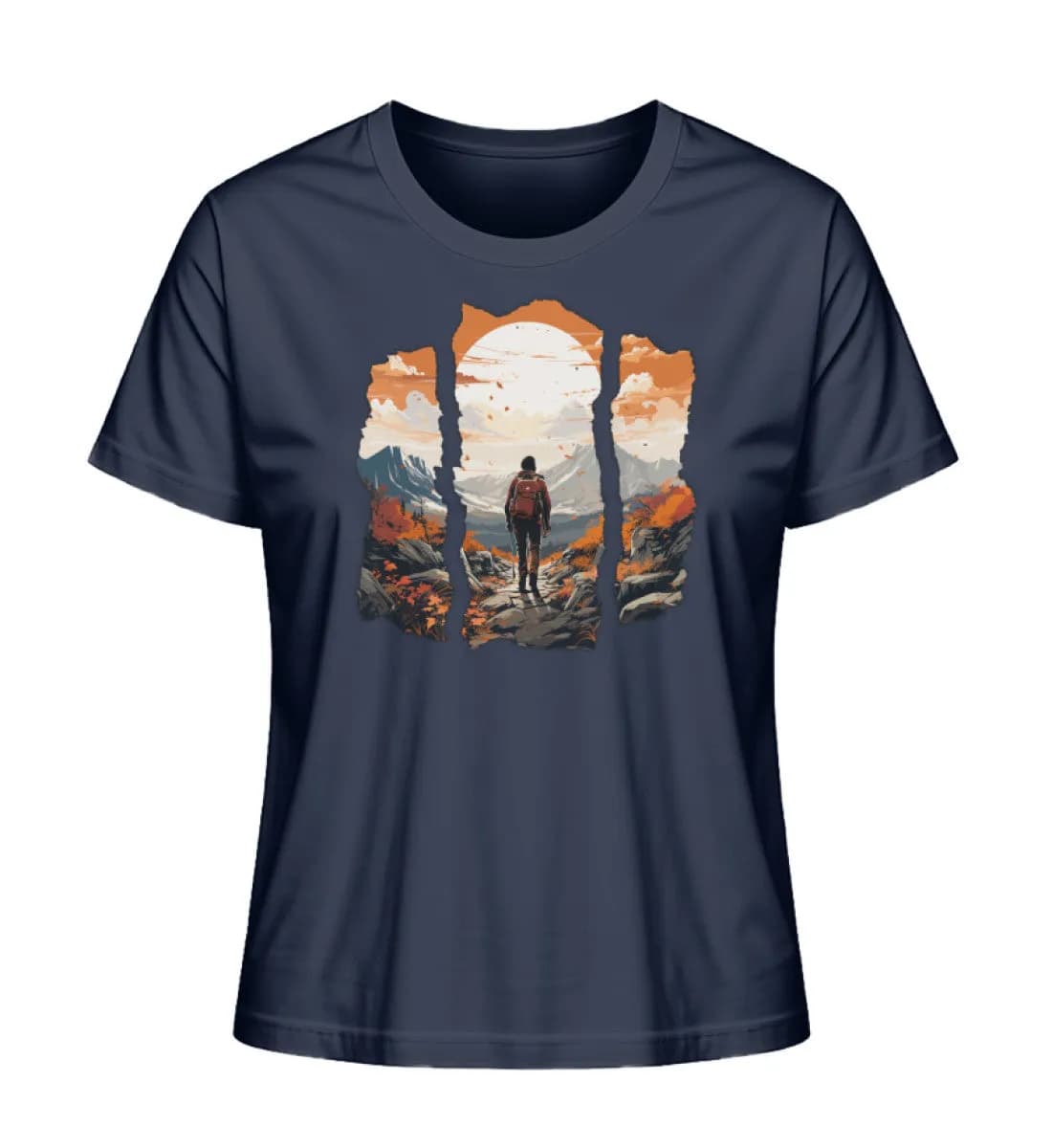Hiking Autumn - Damen Premium Bio Shirt