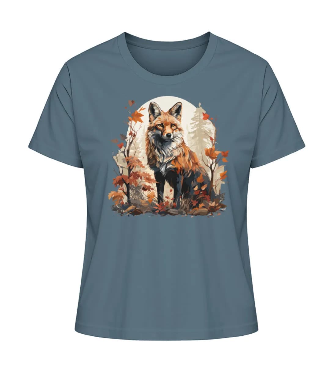 Fox autumn - Damen Premium Bio Shirt