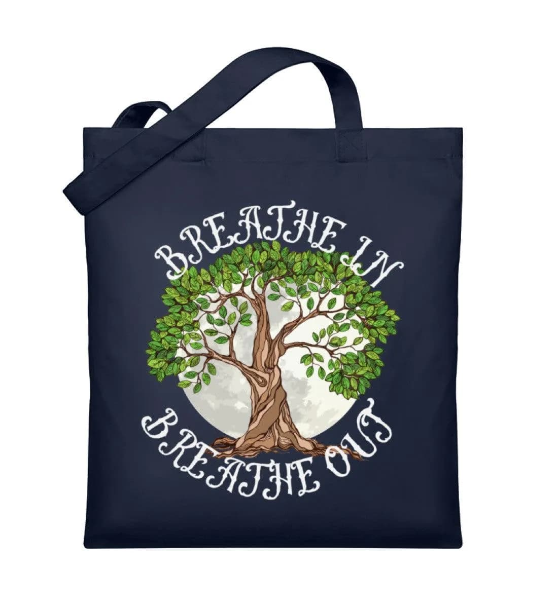 Breathe in - Organic Jutebeutel