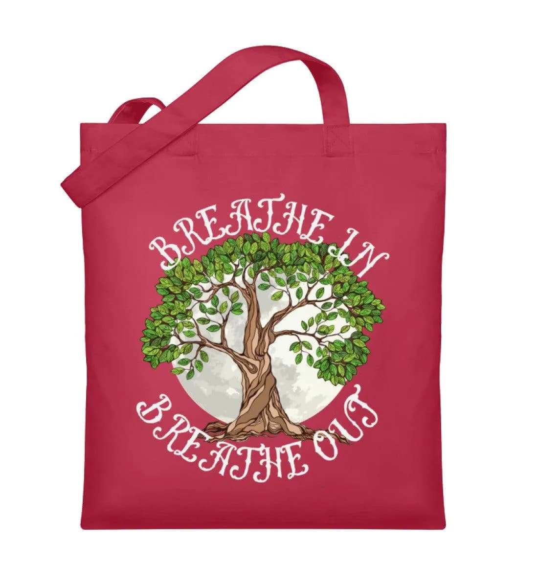 Breathe in - Organic Jutebeutel