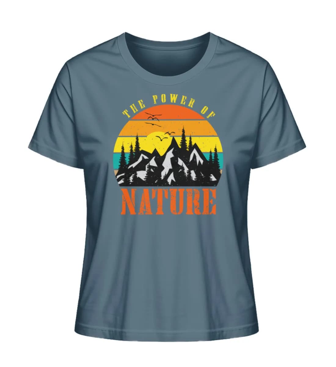 The Power of nature - Damen Premium Bio Shirt