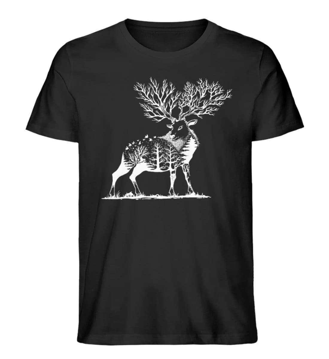 Waldhirsch - Herren Premium Bio Shirt