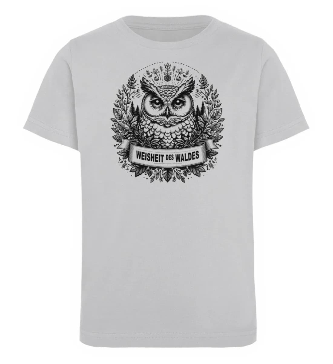 Weisheit des Waldes - Kinder Bio T-Shirt