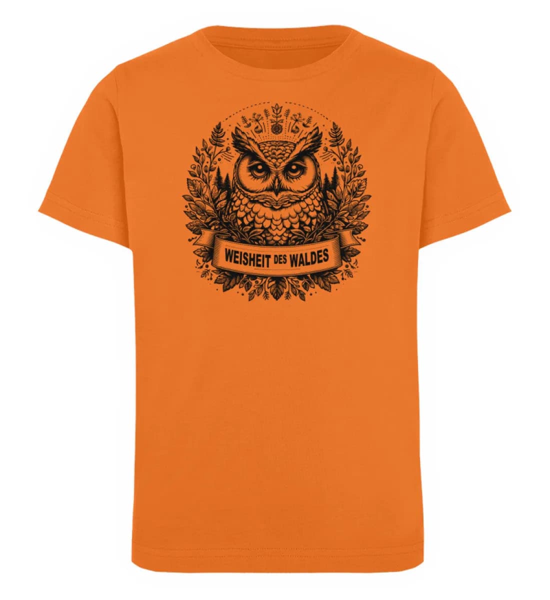 Weisheit des Waldes - Kinder Bio T-Shirt