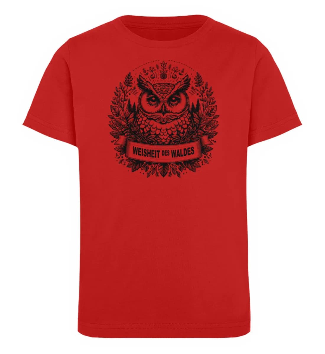 Weisheit des Waldes - Kinder Bio T-Shirt