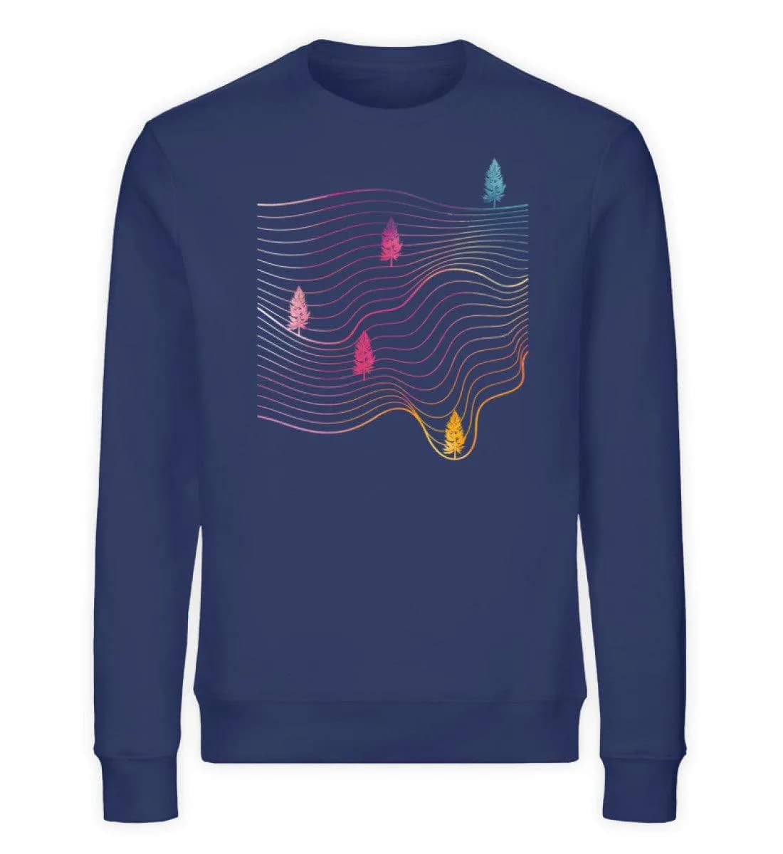 Sweeping Lines - Unisex Bio Sweatshirt