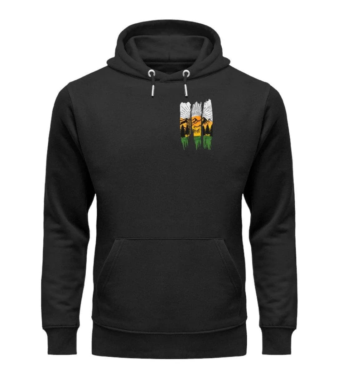Lovely Nature Brush - Unisex Premium Bio Hoodie