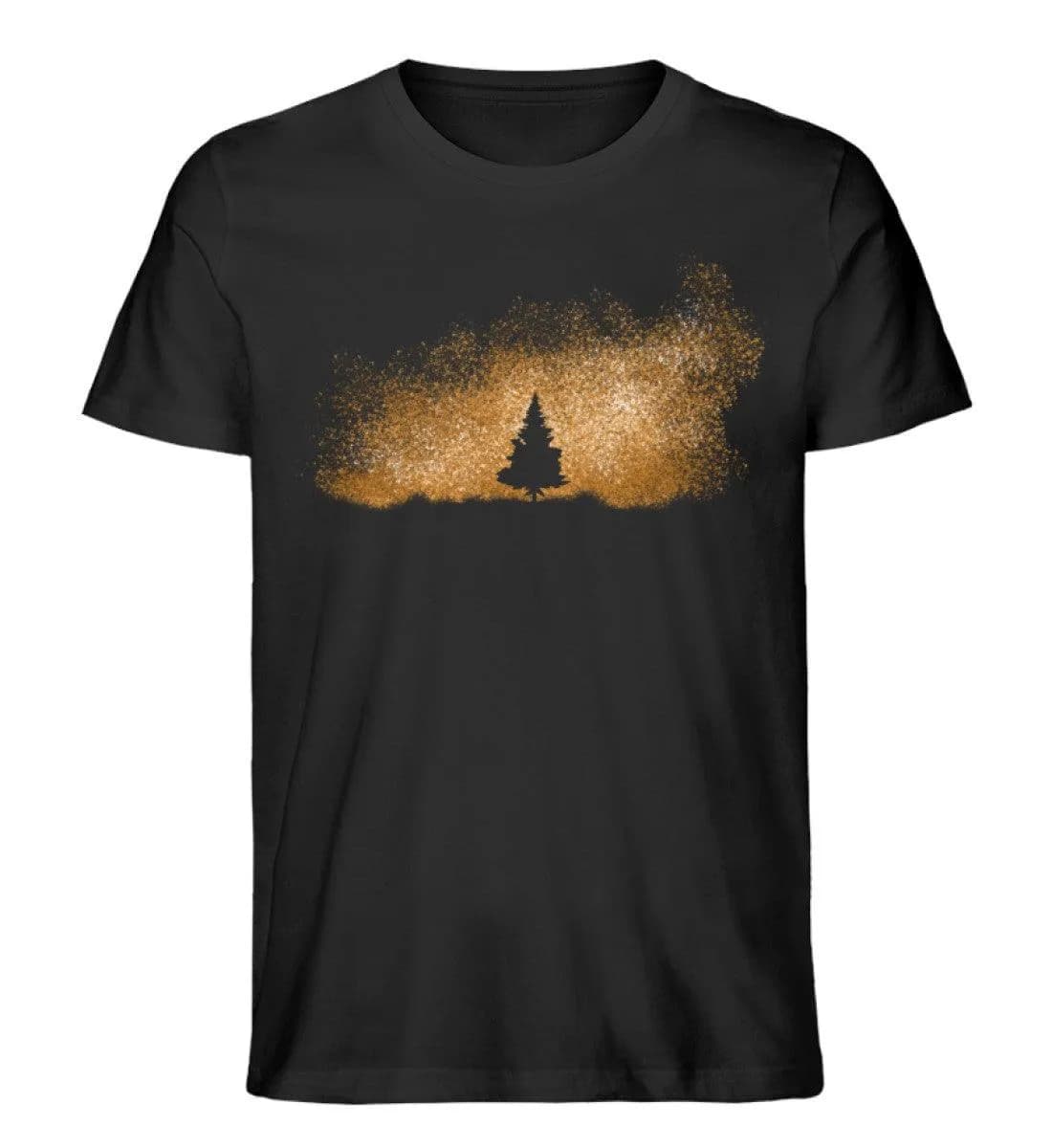 Baum im Sternenhimmel - Herren Premium Bio Shirt