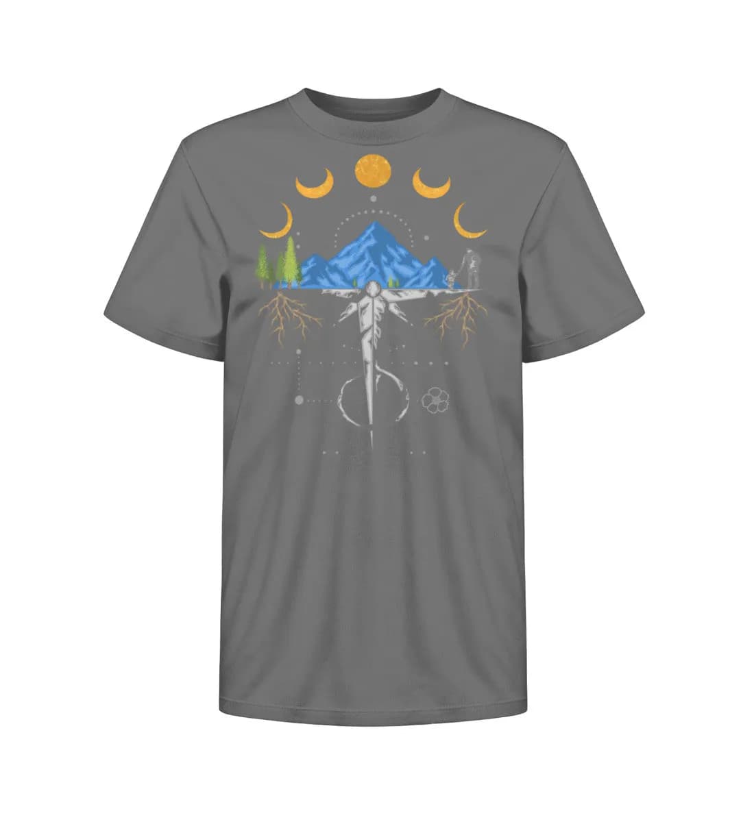 Harmonie der Berge - Kinder Bio T-Shirt