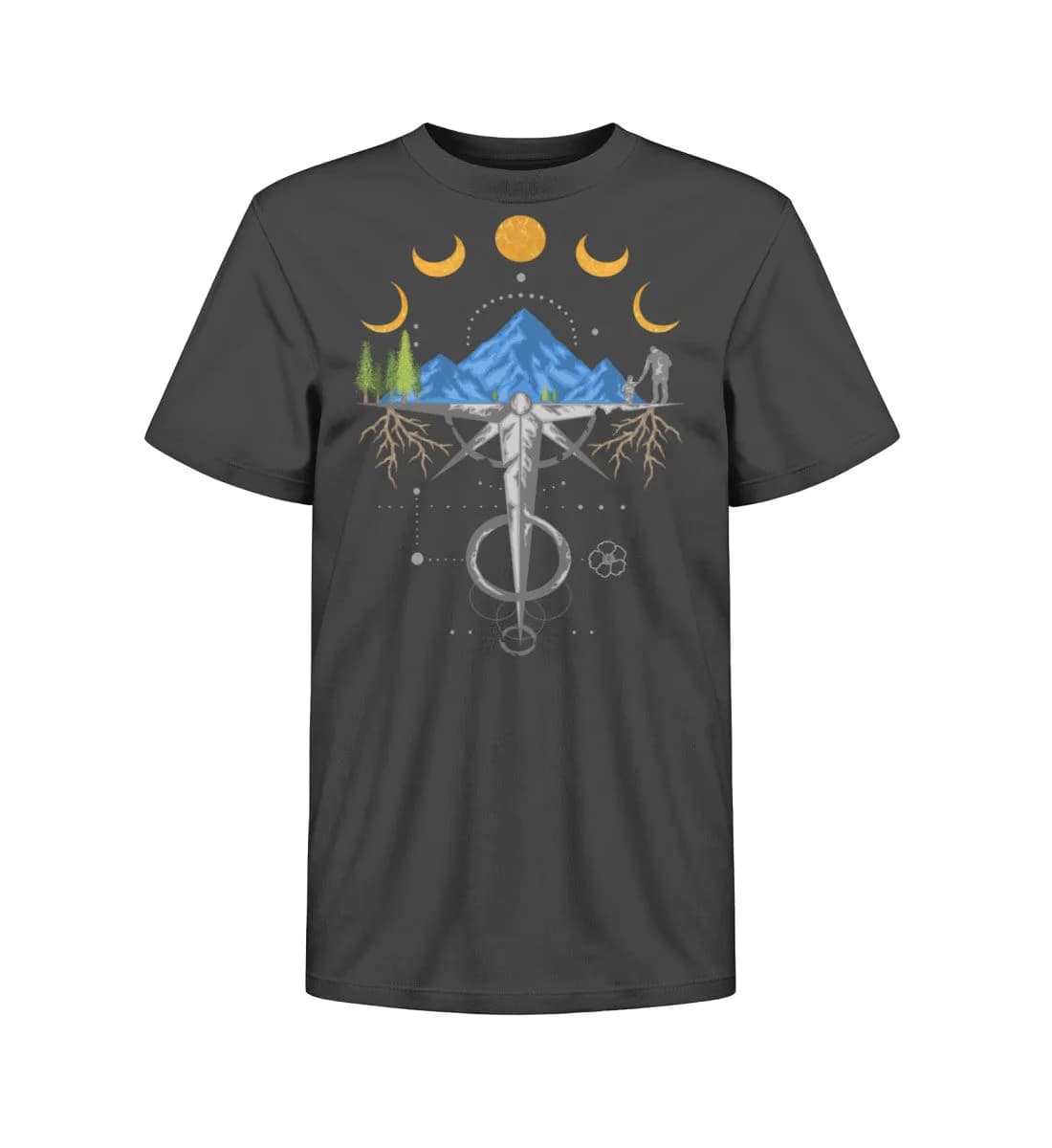 Harmonie der Berge - Kinder Bio T-Shirt