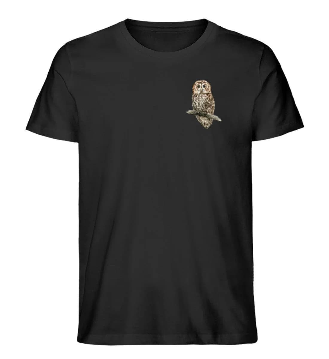 Owl Watercolor - Herren Premium Bio Shirt
