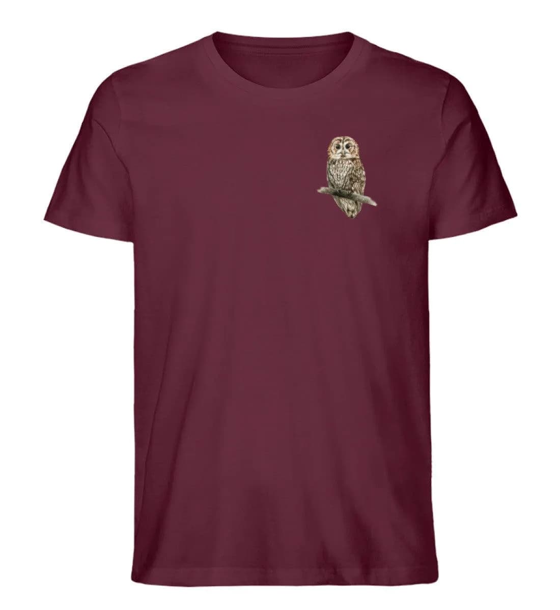 Owl Watercolor - Herren Premium Bio Shirt