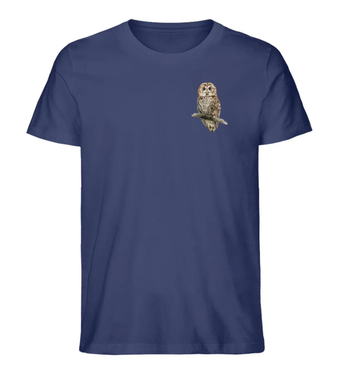 Owl Watercolor - Herren Premium Bio Shirt