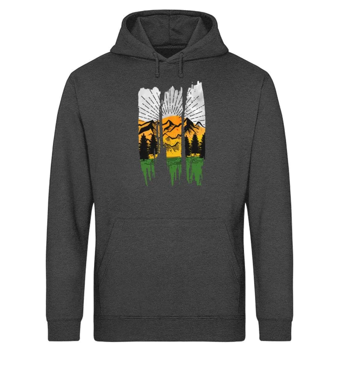 Lovely Nature Brush - Unisex Basic Bio Hoodie