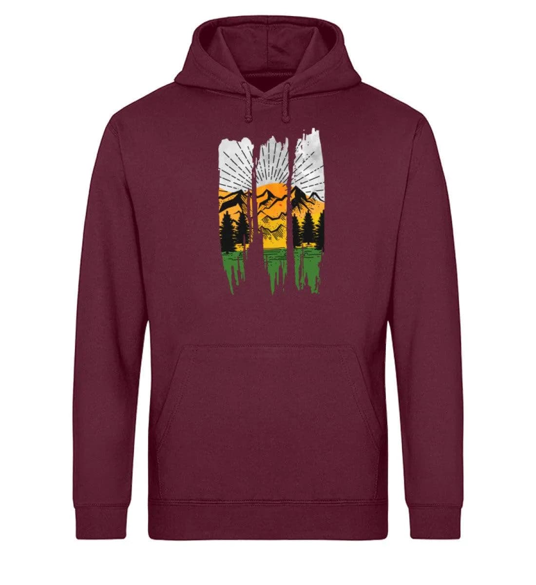 Lovely Nature Brush - Unisex Basic Bio Hoodie