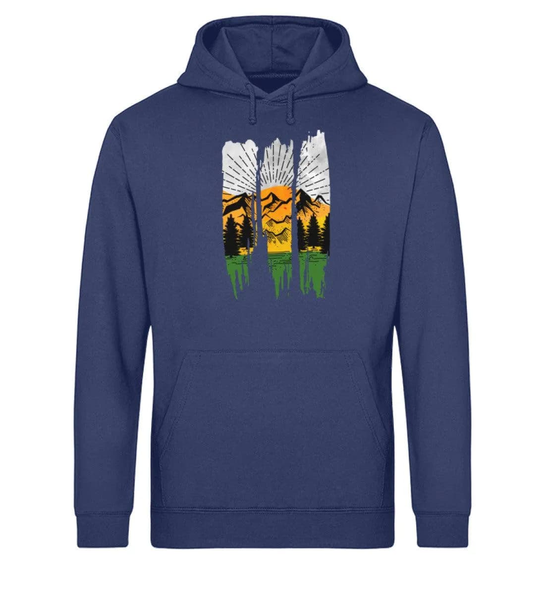 Lovely Nature Brush - Unisex Basic Bio Hoodie