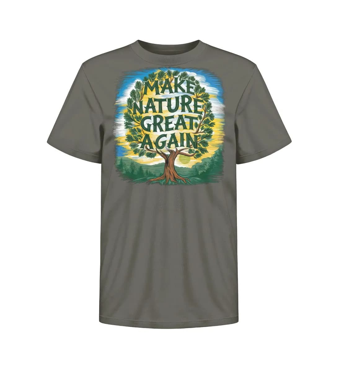 Make Nature great again Tree - Kinder Bio T-Shirt