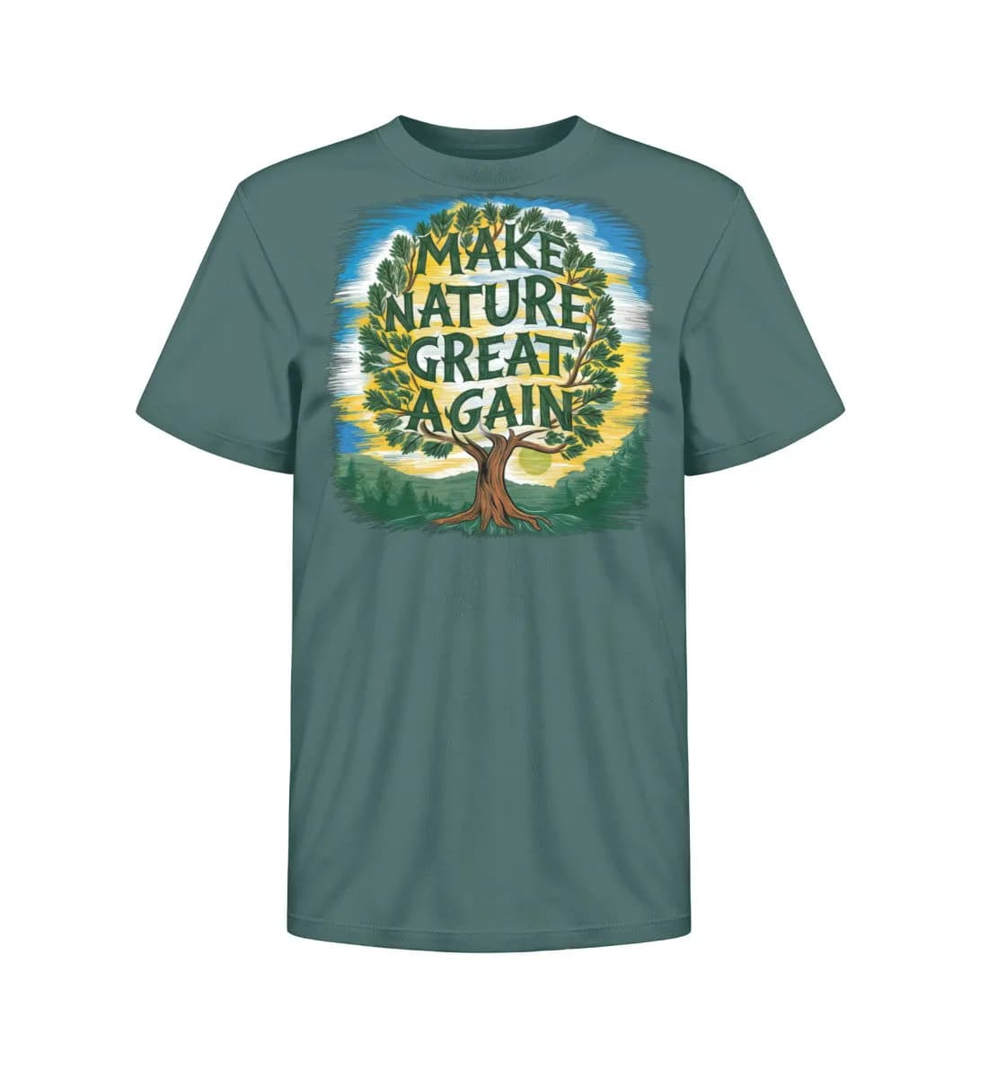 Make Nature great again Tree - Kinder Bio T-Shirt