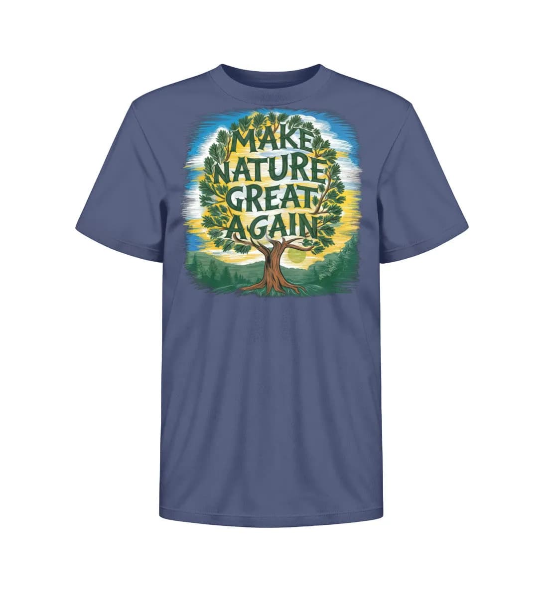 Make Nature great again Tree - Kinder Bio T-Shirt