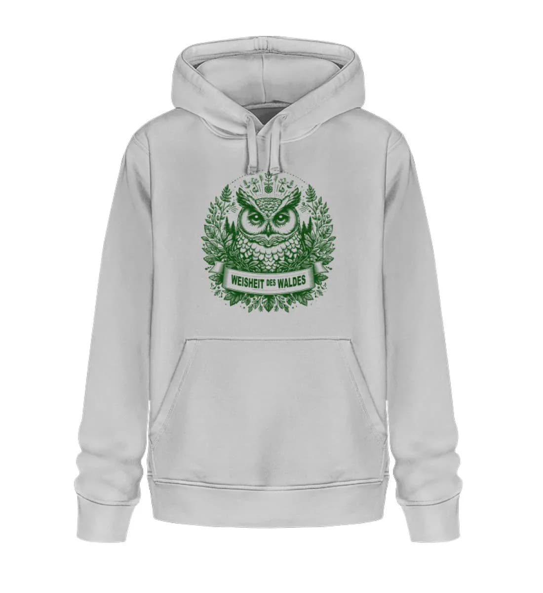 Weisheit des Waldes - Unisex Basic Bio Hoodie