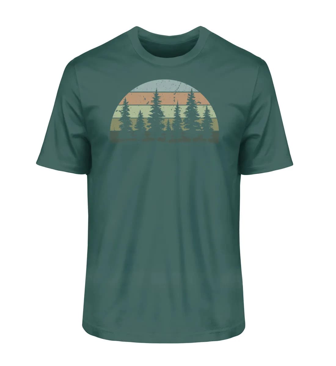Wald Retro - Herren Premium Bio Shirt