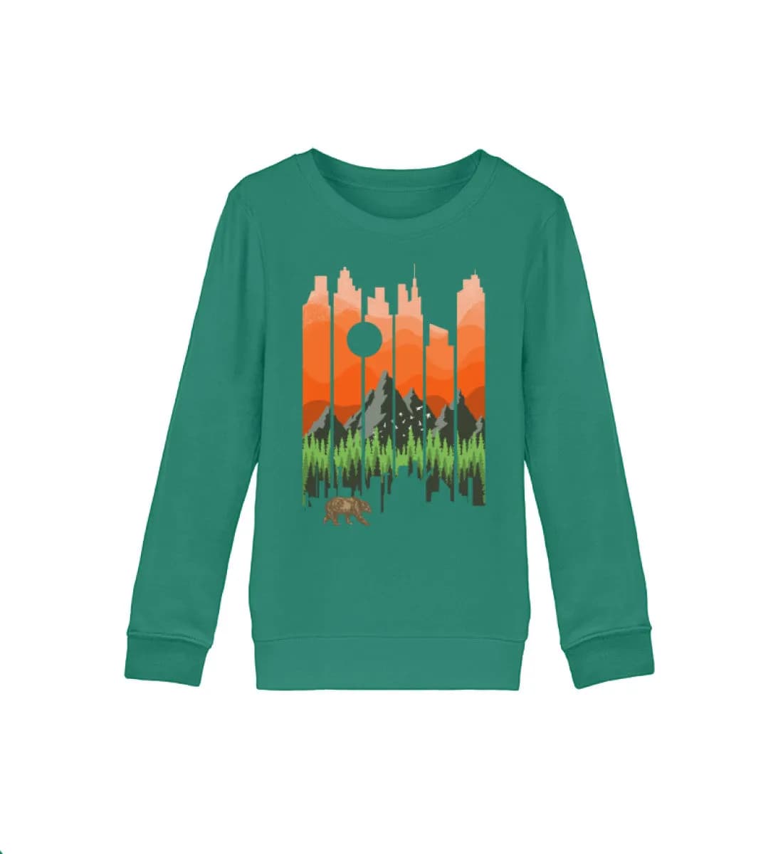 Nature Landscape Sunset - Kinder Bio Sweatshirt