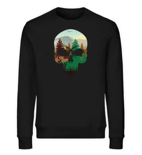 Wald Totenkopf - Unisex Bio Sweatshirt