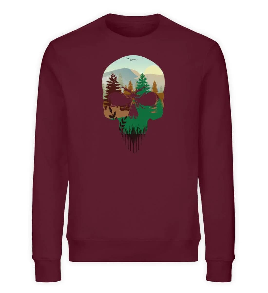 Wald Totenkopf - Unisex Bio Sweatshirt