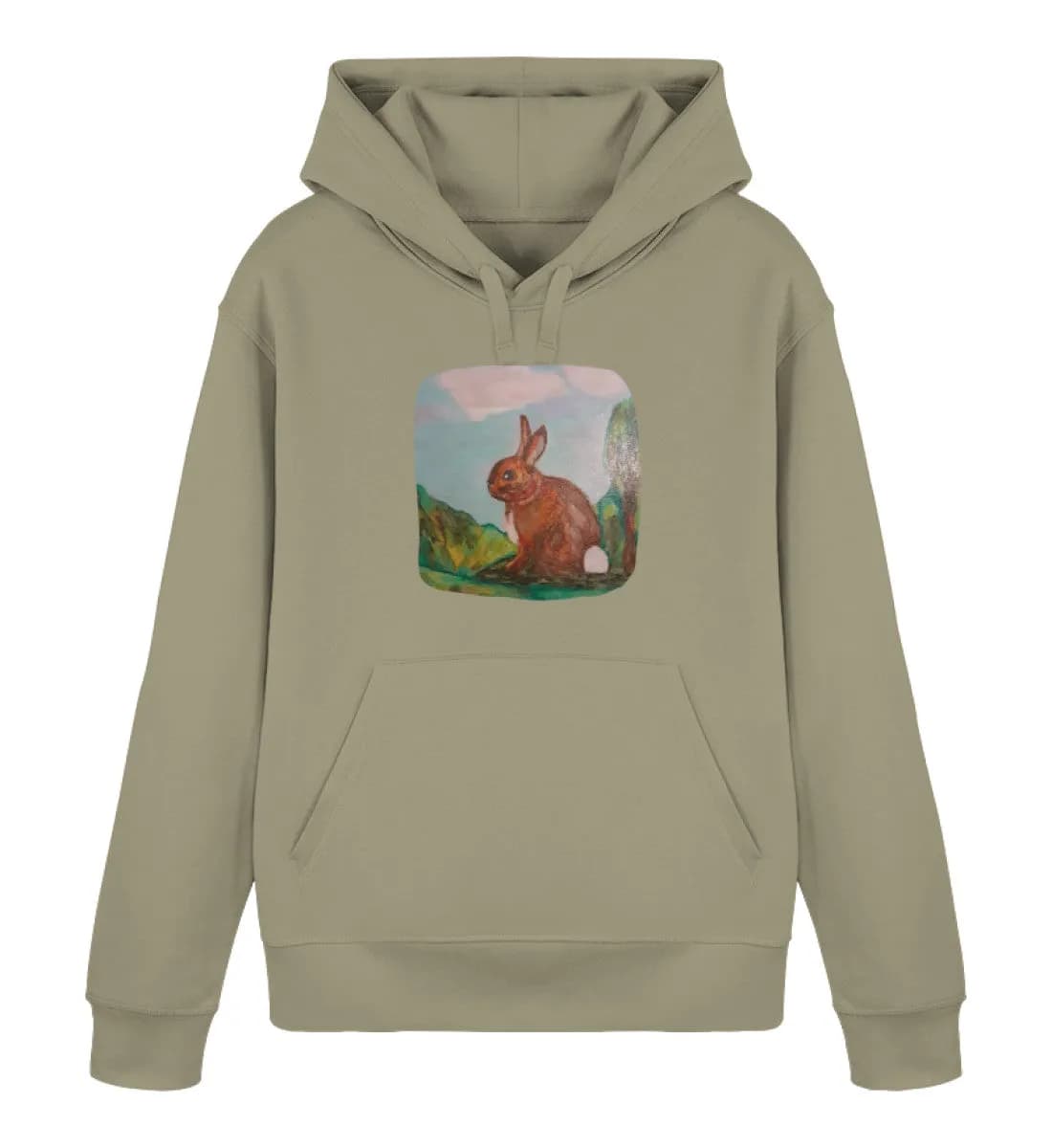 Tiere des Waldes 2 - Unisex Basic Bio Hoodie